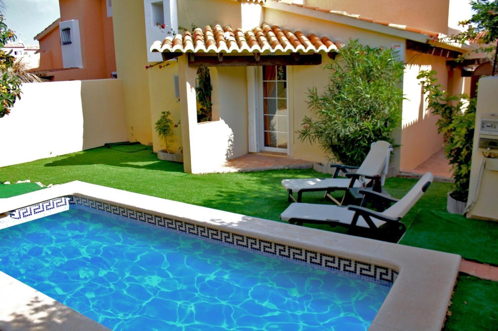 Bungalow Con Piscina 28 Гран-Алакант Экстерьер фото